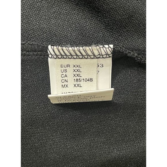 Size XXL‎ 1X 16 BLACK CREPE FLUTTER SLEEVE SKATER DRESS Wedding Party PLUS SIZE - Picture 7 of 11